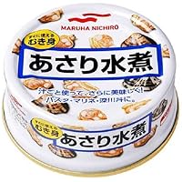 Amazon | 極洋 あさり水煮 65g ×6個 | キョクヨー | 魚介の缶詰・瓶詰 通販